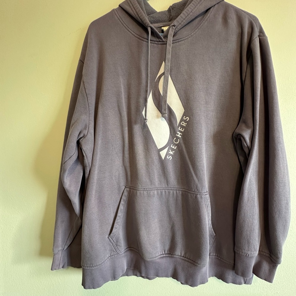 Skechers Purple Sweater Comfortable Cotton Blend